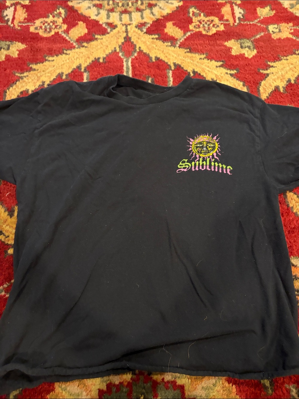 Sublime Black Graphic Band Tee